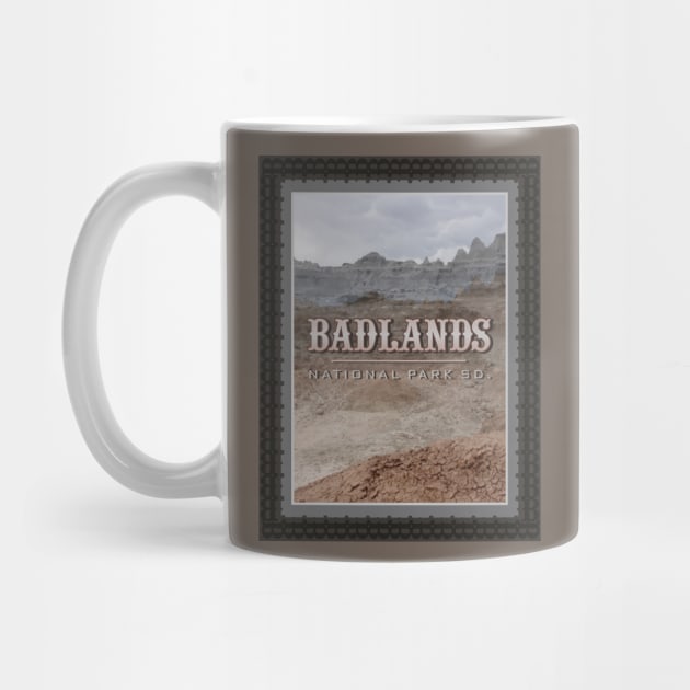 Badlands Stamp by Northofthepines